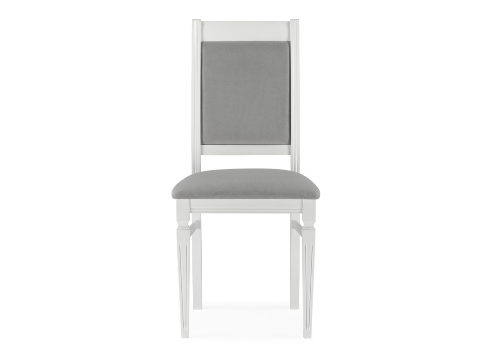 Деревянный стул Арнол серый / белый