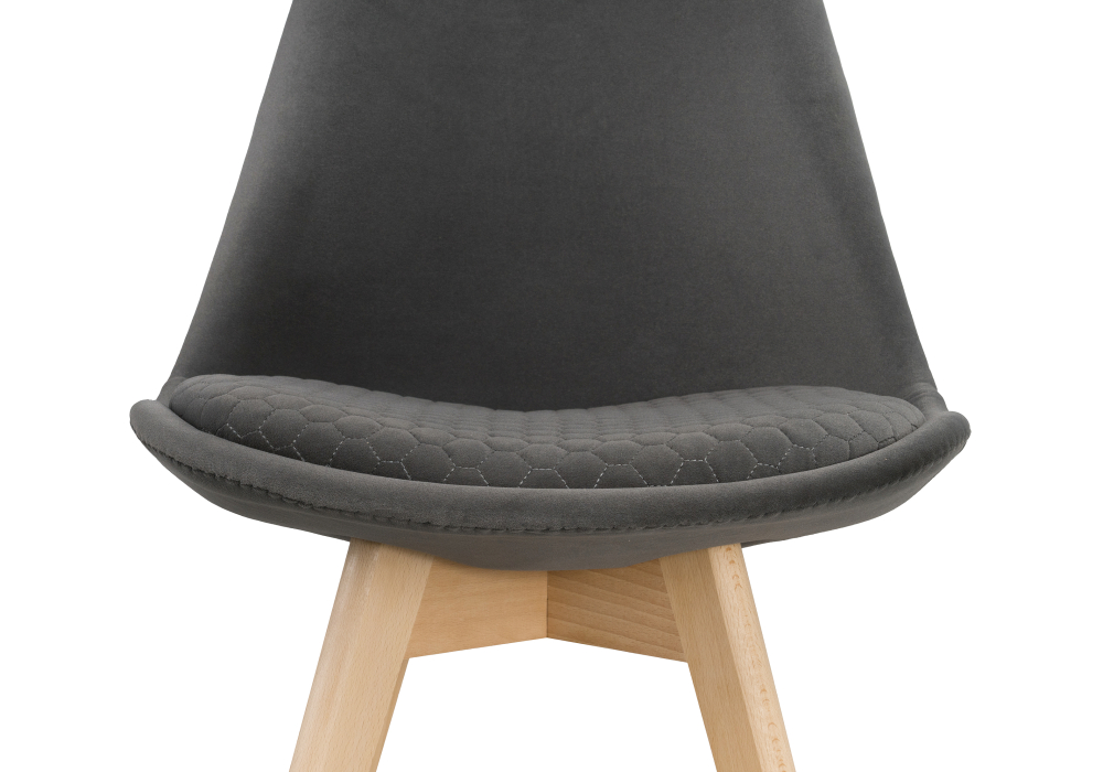 Деревянный стул Bonuss dark gray / wood