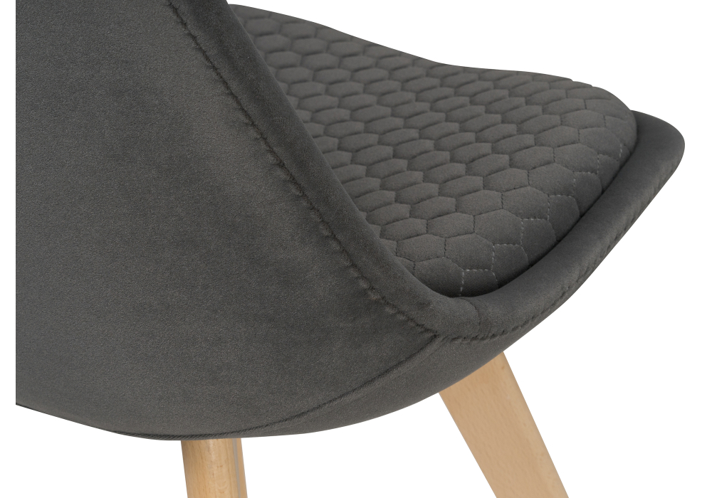 Деревянный стул Bonuss dark gray / wood