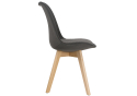 Деревянный стул Bonuss dark gray / wood