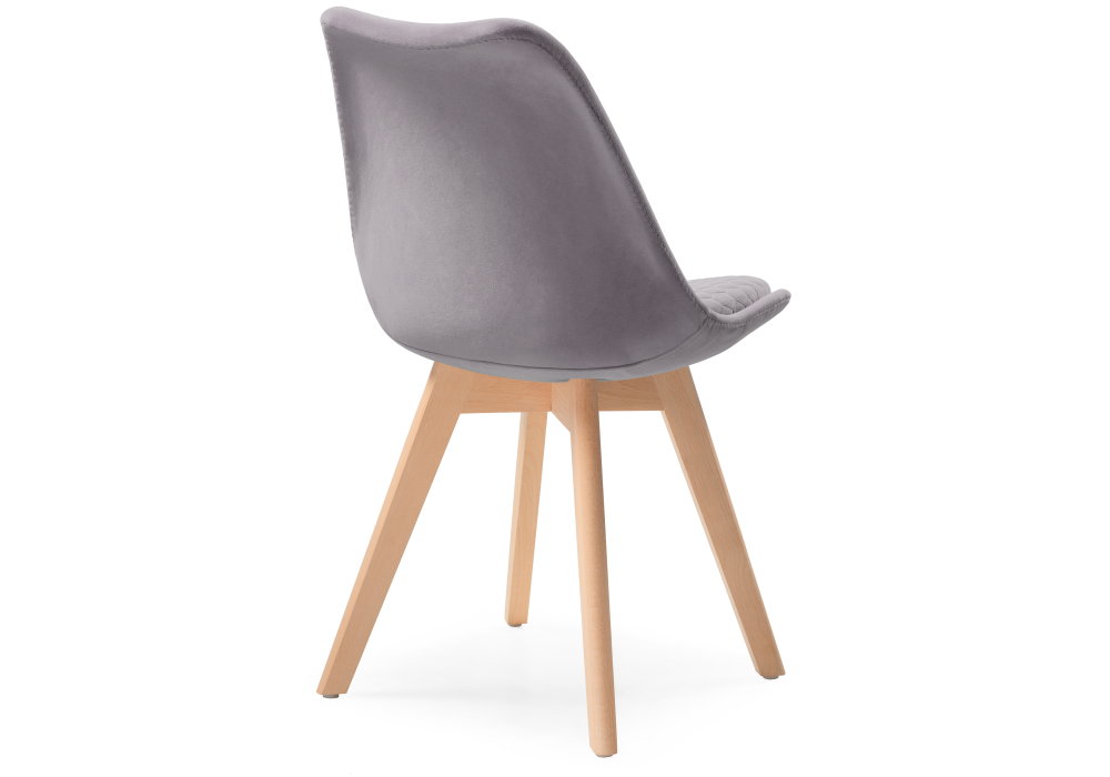 Деревянный стул Bonuss light gray / wood