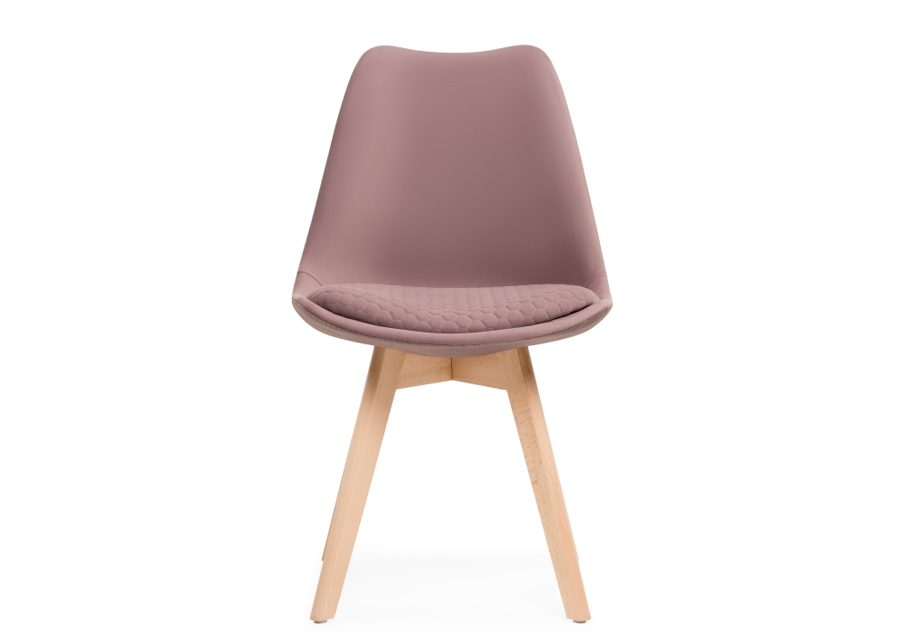 Деревянный стул Bonuss light purple / wood