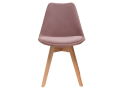 Деревянный стул Bonuss light purple / wood