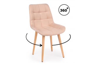 Деревянный стул Челси 360 бежевый (zd 210) / светлое дерево