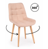 Деревянный стул Челси 360 бежевый (zd 210) / светлое дерево