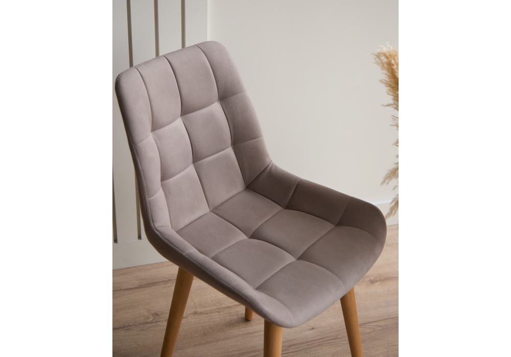 Деревянный стул Челси 360 латте (zd 290) / светлое дерево