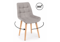 Деревянный стул Челси 360 латте (zd 290) / светлое дерево
