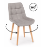 Деревянный стул Челси 360 латте (zd 290) / светлое дерево