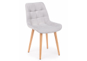 Деревянный стул Челси 360 светло-серый (zd 960) / светлое дерево