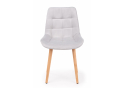 Деревянный стул Челси 360 светло-серый (zd 960) / светлое дерево
