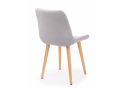 Деревянный стул Челси 360 светло-серый (zd 960) / светлое дерево