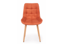 Деревянный стул Челси 360 терракотовый (zd 432) / светлое дерево