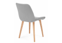 Деревянный стул Челси светло-серый (zd 960) / светлое дерево