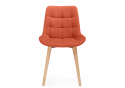 Деревянный стул Челси терракотовый (zd 432) / светлое дерево