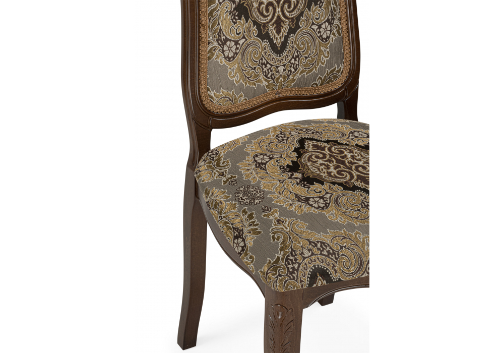 Деревянный стул Эмилин вишня / муса темная