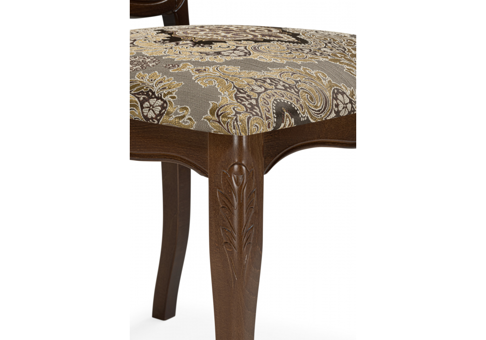 Деревянный стул Эмилин вишня / муса темная