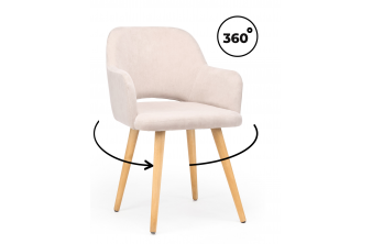 Деревянный стул Эолин 360 латте (glory 10) / светлое дерево