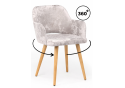 Деревянный стул Эолин 360 латте (simple 008) / светлое дерево
