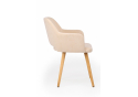 Деревянный стул Эолин бежевый (glory 03) / светлое дерево