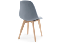 Деревянный стул Filip blue / wood