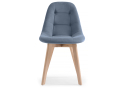 Деревянный стул Filip blue / wood
