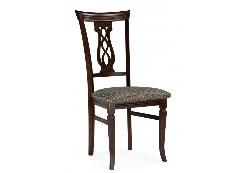 Деревянный стул Флавиан лоди карамель / орех темный