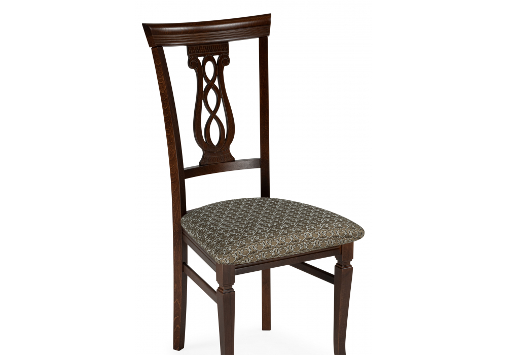 Деревянный стул Флавиан лоди карамель / орех темный