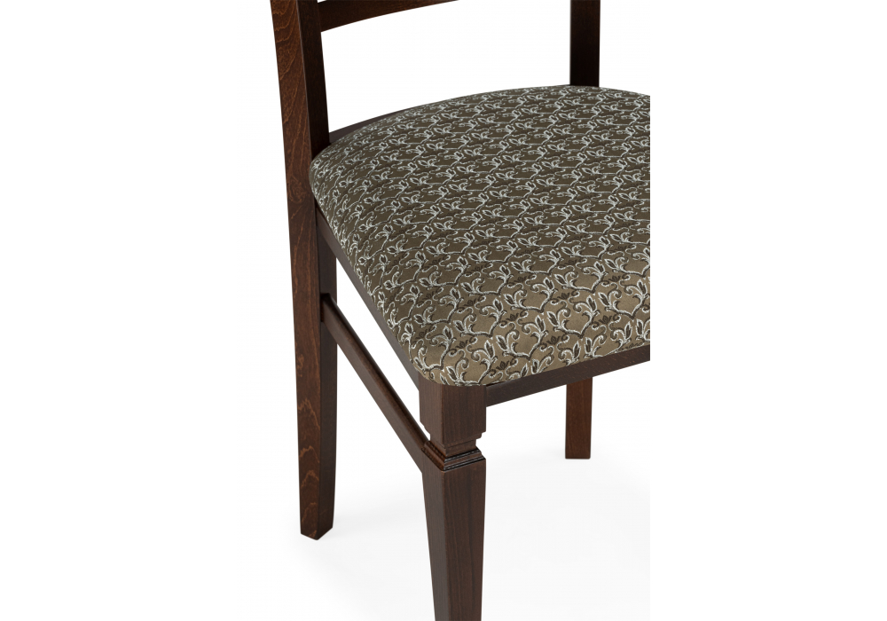 Деревянный стул Флавиан лоди карамель / орех темный