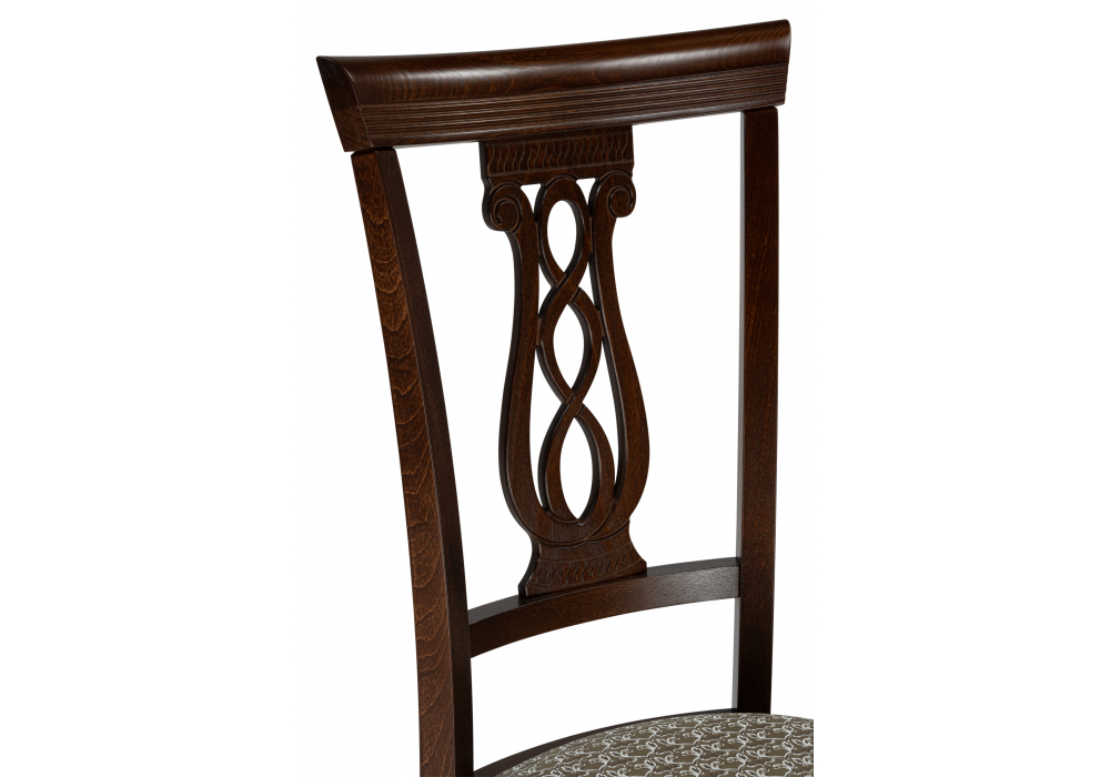 Деревянный стул Флавиан лоди карамель / орех темный