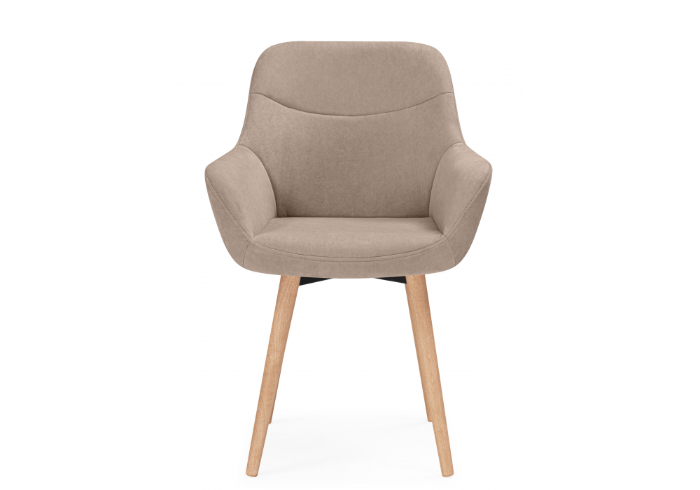 Деревянный стул Флюид 360 бежевый (zd 210) / светлое дерево