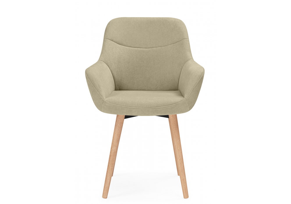 Деревянный стул Флюид 360 бежевый (zd 210) / светлое дерево