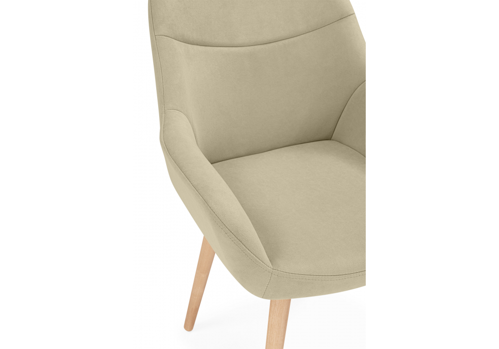 Деревянный стул Флюид 360 бежевый (zd 210) / светлое дерево