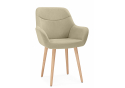 Деревянный стул Флюид 360 бежевый (zd 210) / светлое дерево