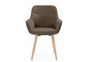 Деревянный стул Флюид 360 коричневый (glory 08) / светлое дерево