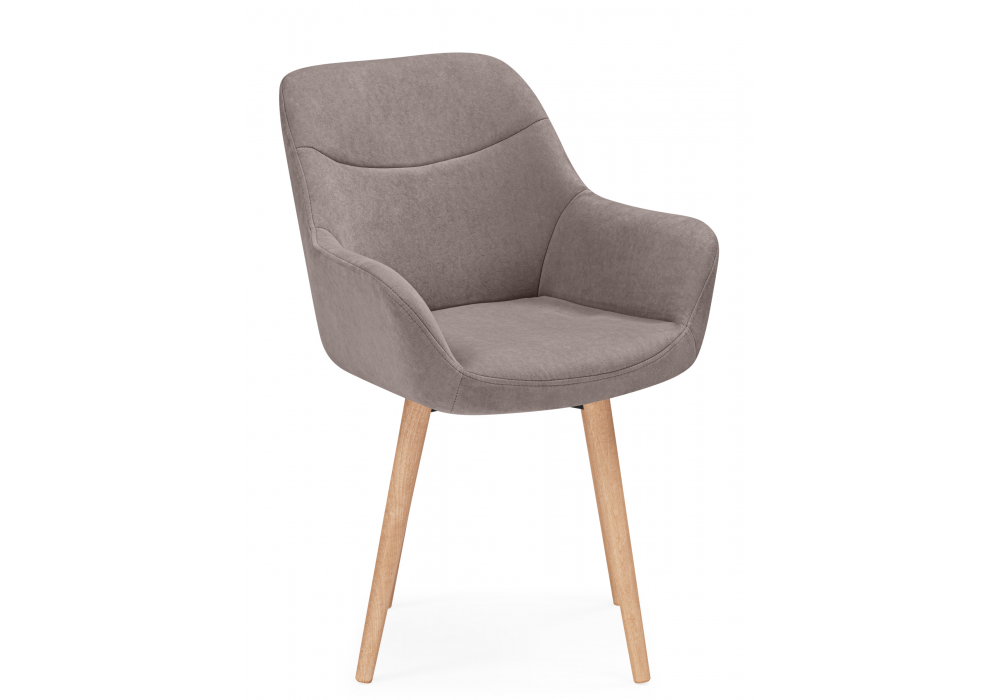 Деревянный стул Флюид 360 латте (zd 290) / светлое дерево