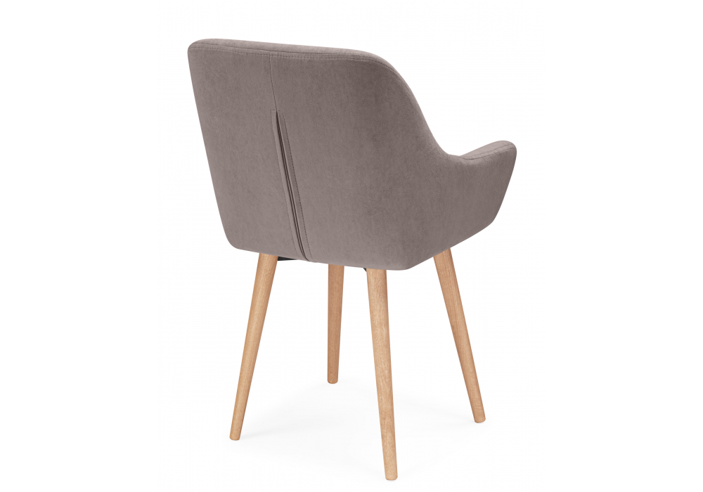 Деревянный стул Флюид 360 латте (zd 290) / светлое дерево