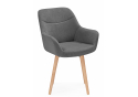 Деревянный стул Флюид 360 темно-серый (zd 995) / светлое дерево