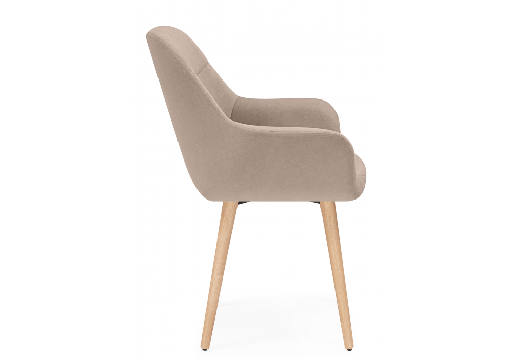 Деревянный стул Флюид бежевый (zd 210) / светлое дерево