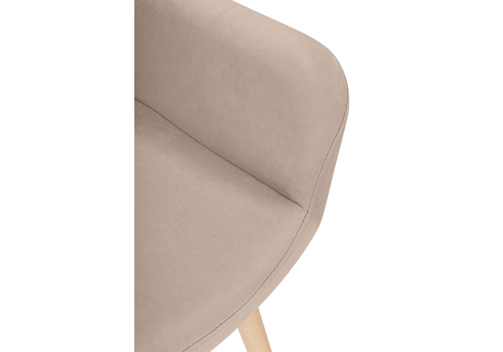 Деревянный стул Флюид бежевый (zd 210) / светлое дерево