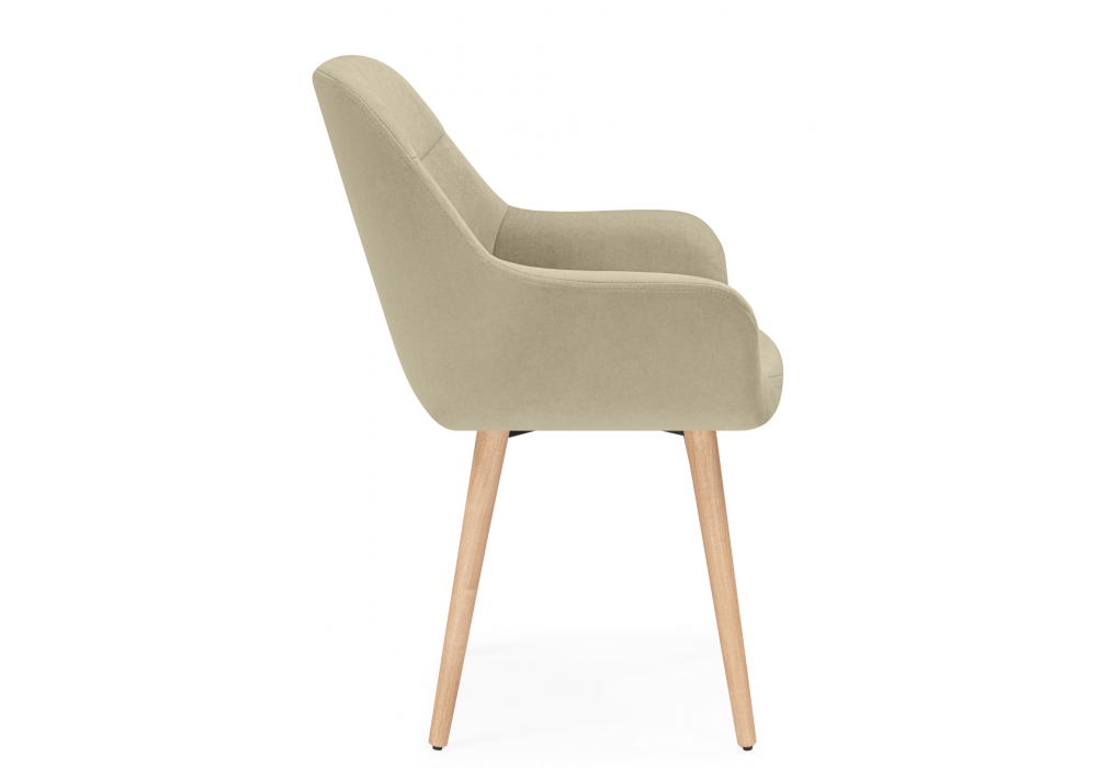 Деревянный стул Флюид бежевый (zd 210) / светлое дерево