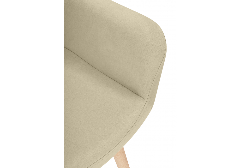 Деревянный стул Флюид бежевый (zd 210) / светлое дерево