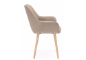 Деревянный стул Флюид бежевый (zd 210) / светлое дерево