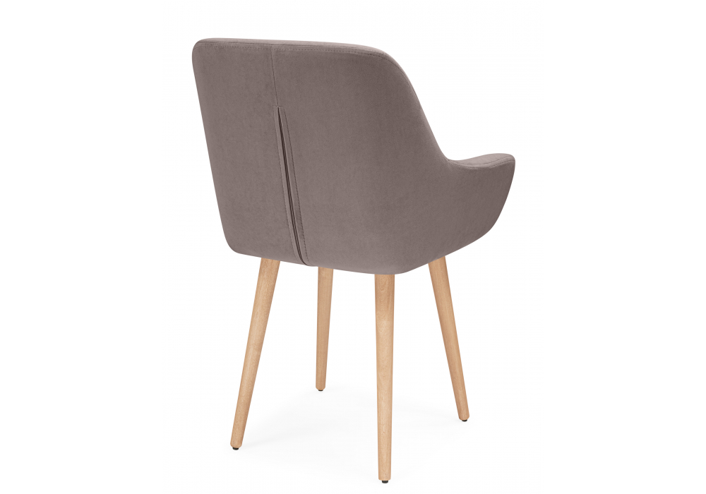 Деревянный стул Флюид латте (zd 290) / светлое дерево