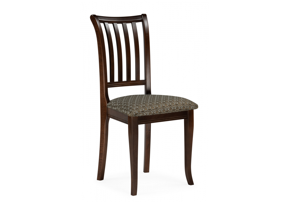 Деревянный стул Фрезино лоди карамель / орех темный