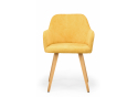 Деревянный стул Инфини 360 горчичный (ocean 016) / светлое дерево
