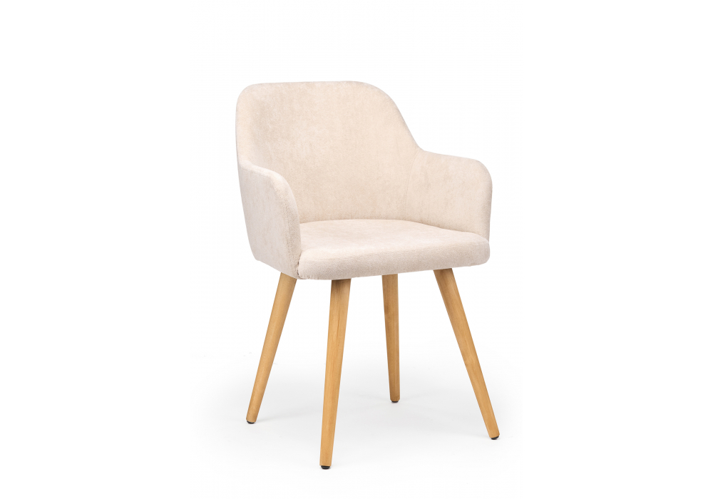 Деревянный стул Инфини 360 латте (ocean 003) / светлое дерево