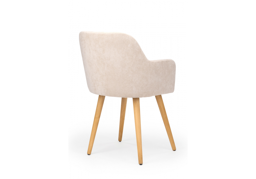 Деревянный стул Инфини 360 латте (ocean 003) / светлое дерево