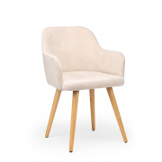 Деревянный стул Инфини латте (ocean 003) / светлое дерево