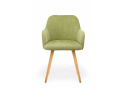 Деревянный стул Инфини зеленый (ocean 013) / светлое дерево