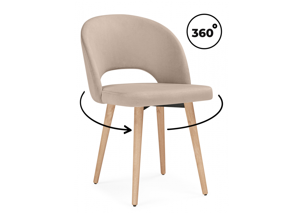 Деревянный стул Курбис 360 бежевый (zd 210) / светлое дерево